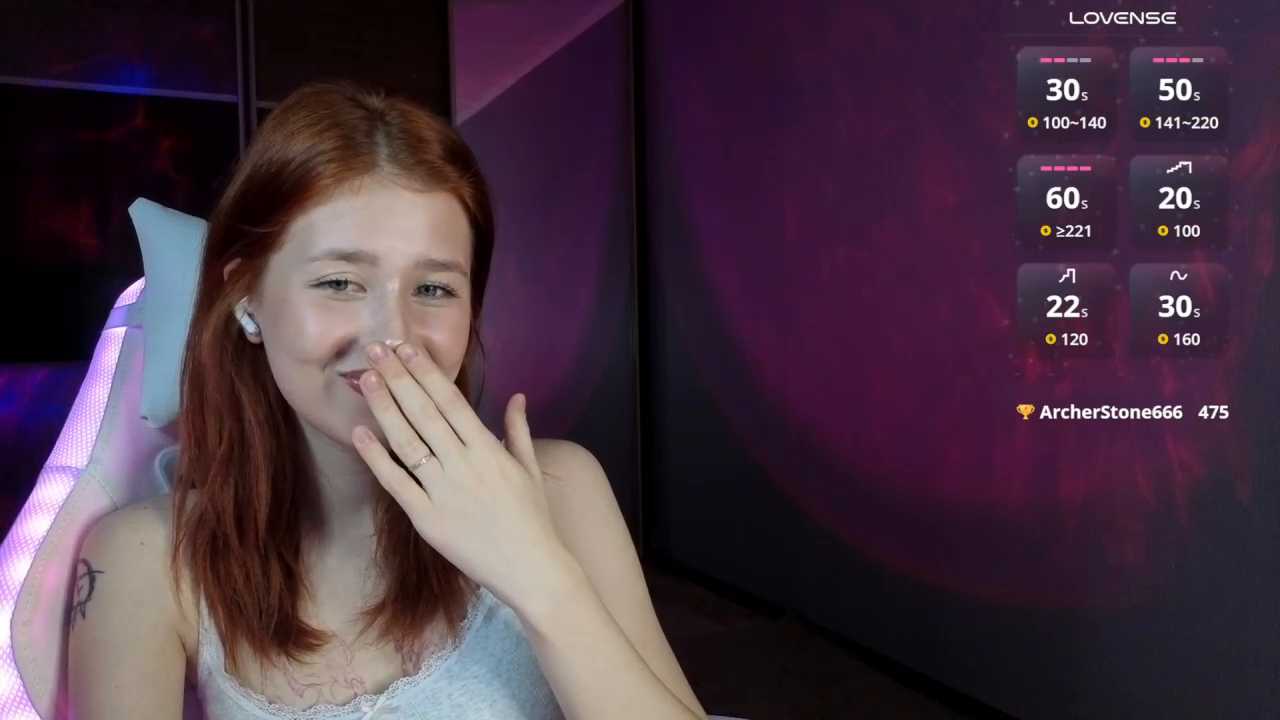 AmyFoxy cam recording