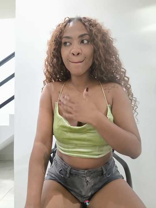 Angel_preta cam recording