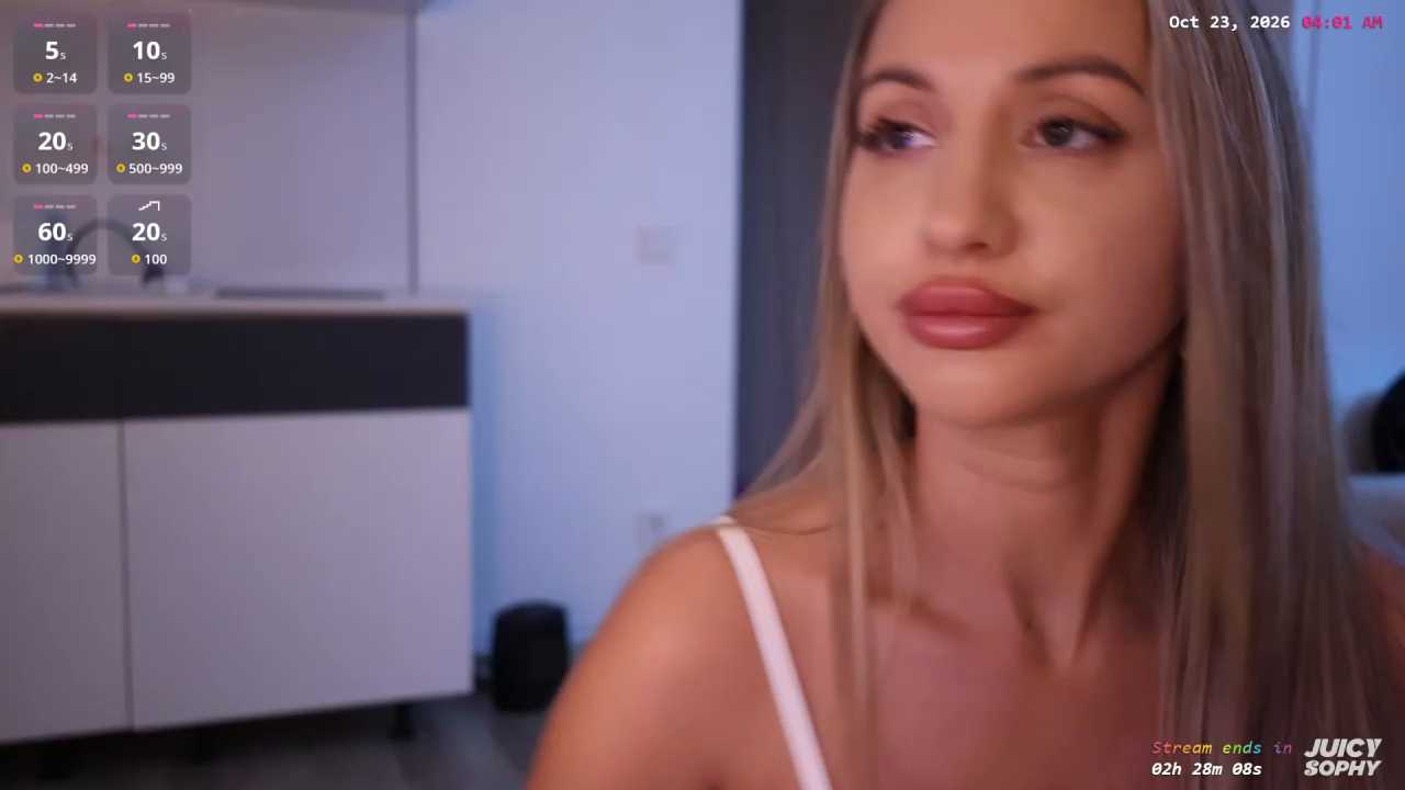 Juicy_Sophy Stripchat recording – Oct 23, 2026