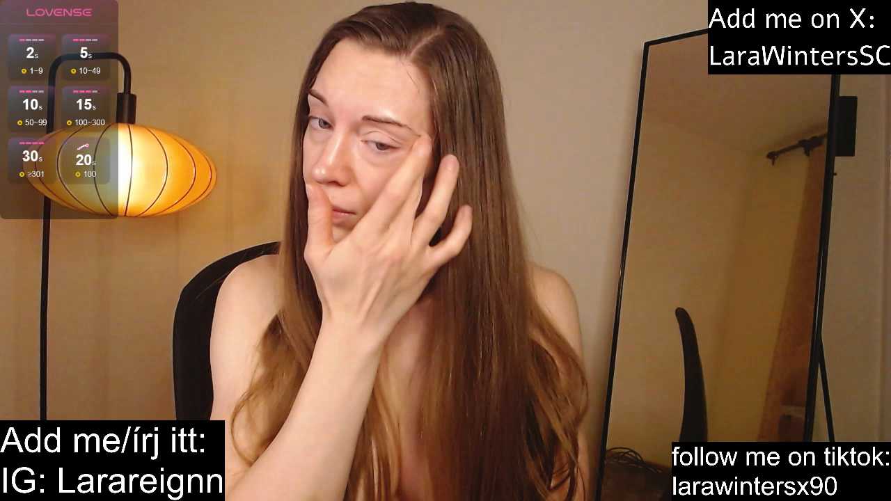 Larawinters Stripchat recording – Oct 24, 2026