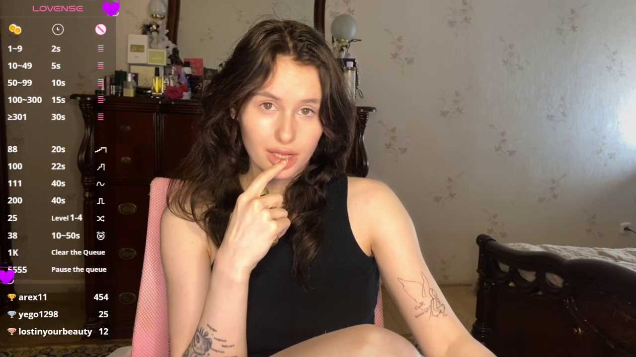 MilaniaElin cam recording