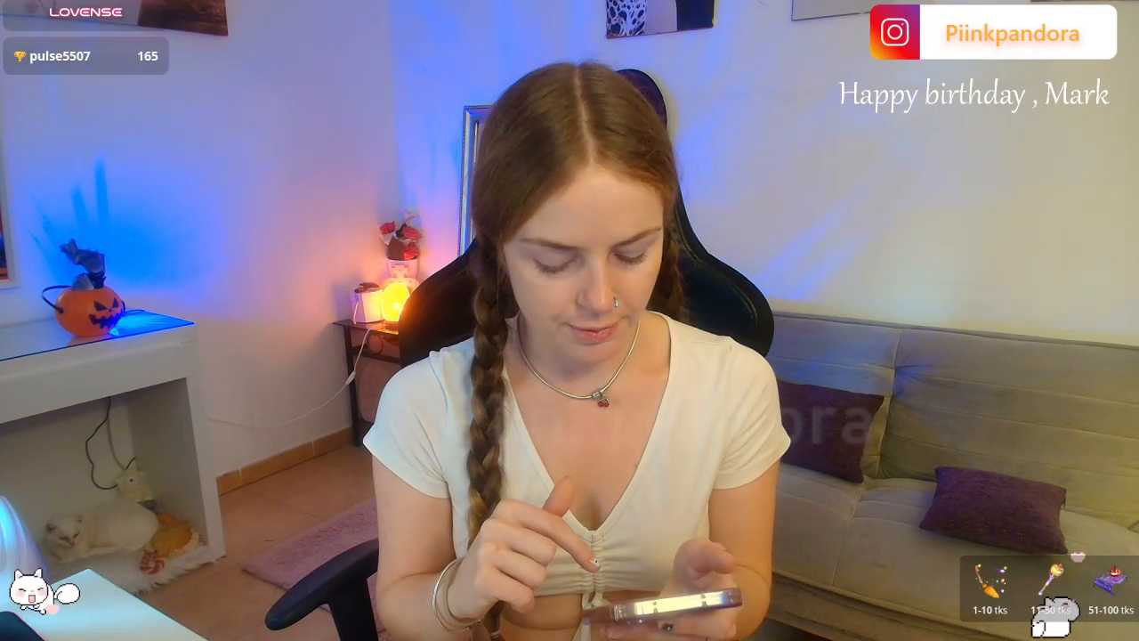 Piinkpandora Stripchat recording – Oct 25, 2026