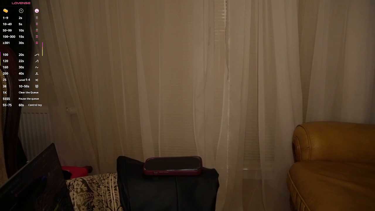 Showgerl cam recording