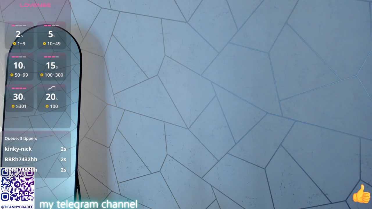 Tiffany-Grace cam recording
