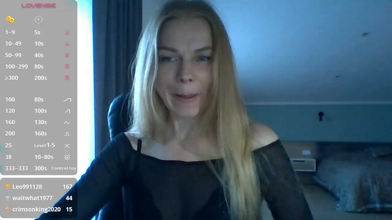 TinaDiamond cam recording