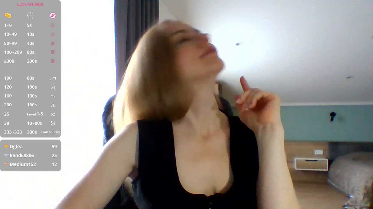 TinaDiamond cam recording