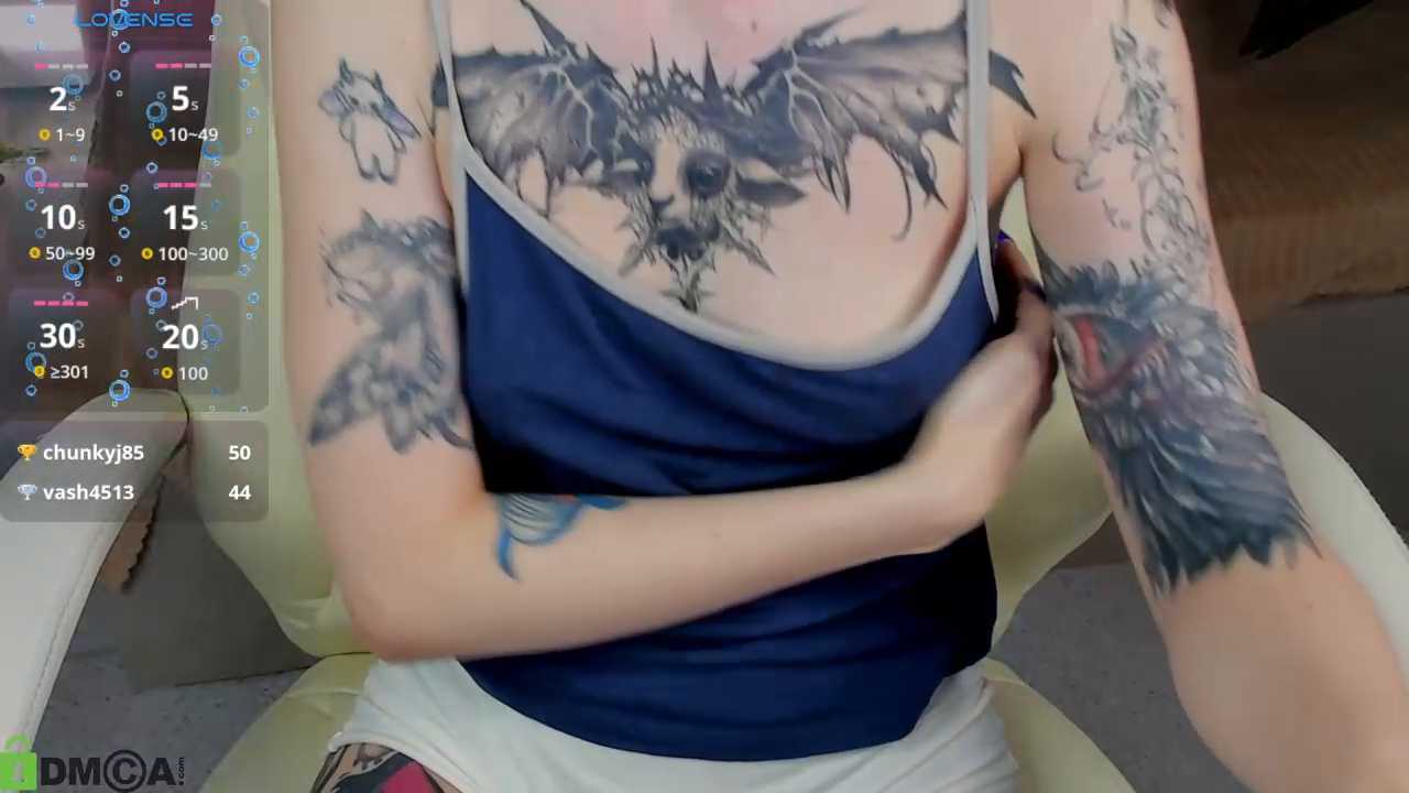 blue__goth cam recording