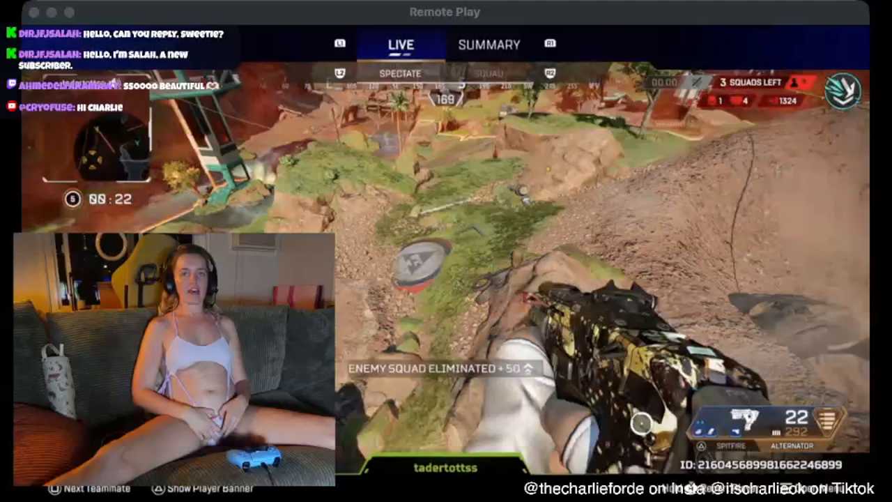 Performer cam recording