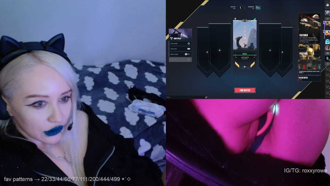 roxxyrowe cam recording